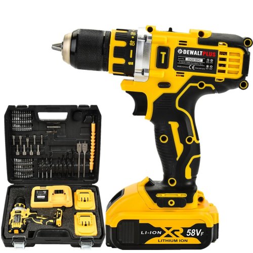 Hofmann 84 Parçalı Şarjlı Matkap Seti – Güçlü, Pratik ve Her İşe Hazır!